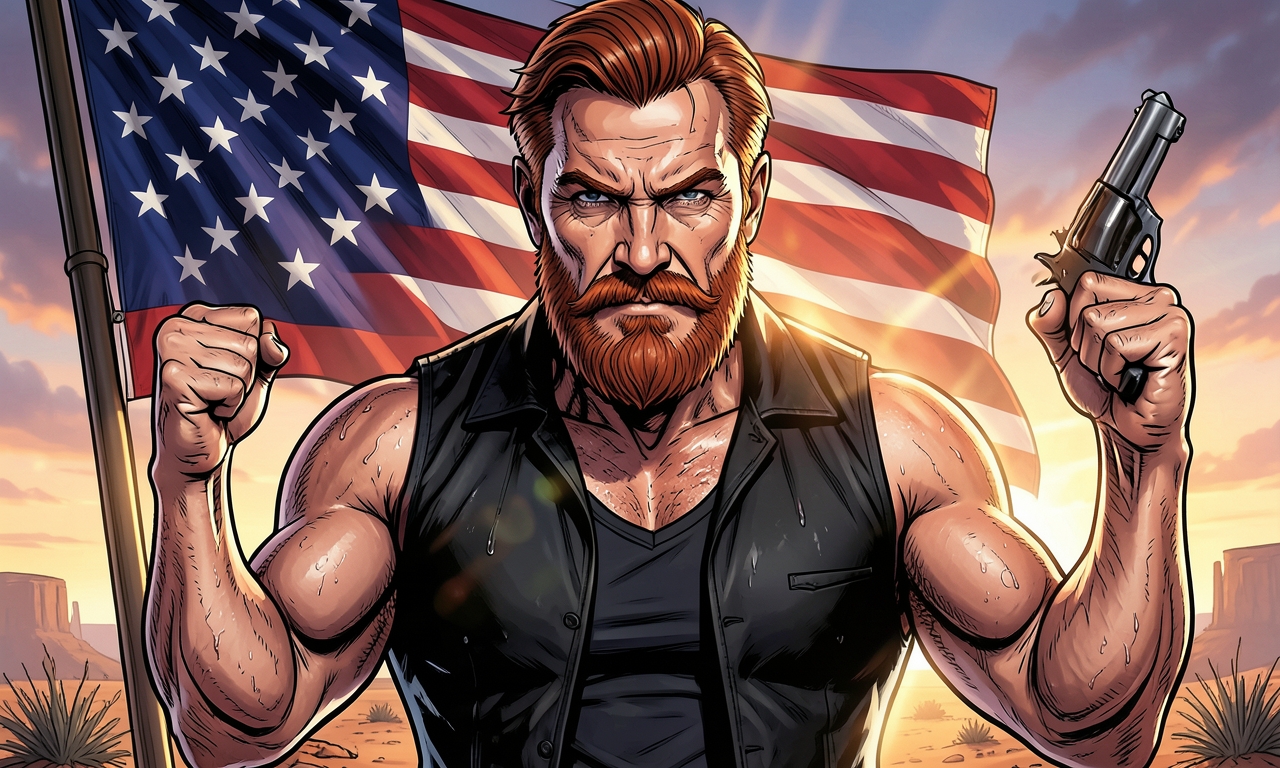 Chuck Norris hat einmal eine Runde Russisch Roulette mit einem voll geladenen Colt gespielt. Er hat gewonnen.